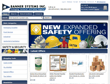 Tablet Screenshot of bannersystemsinc.com